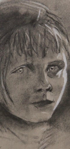 Sonia Delaunay, Portrait of a Young Girl, from Faces of Children, 1968 (after)