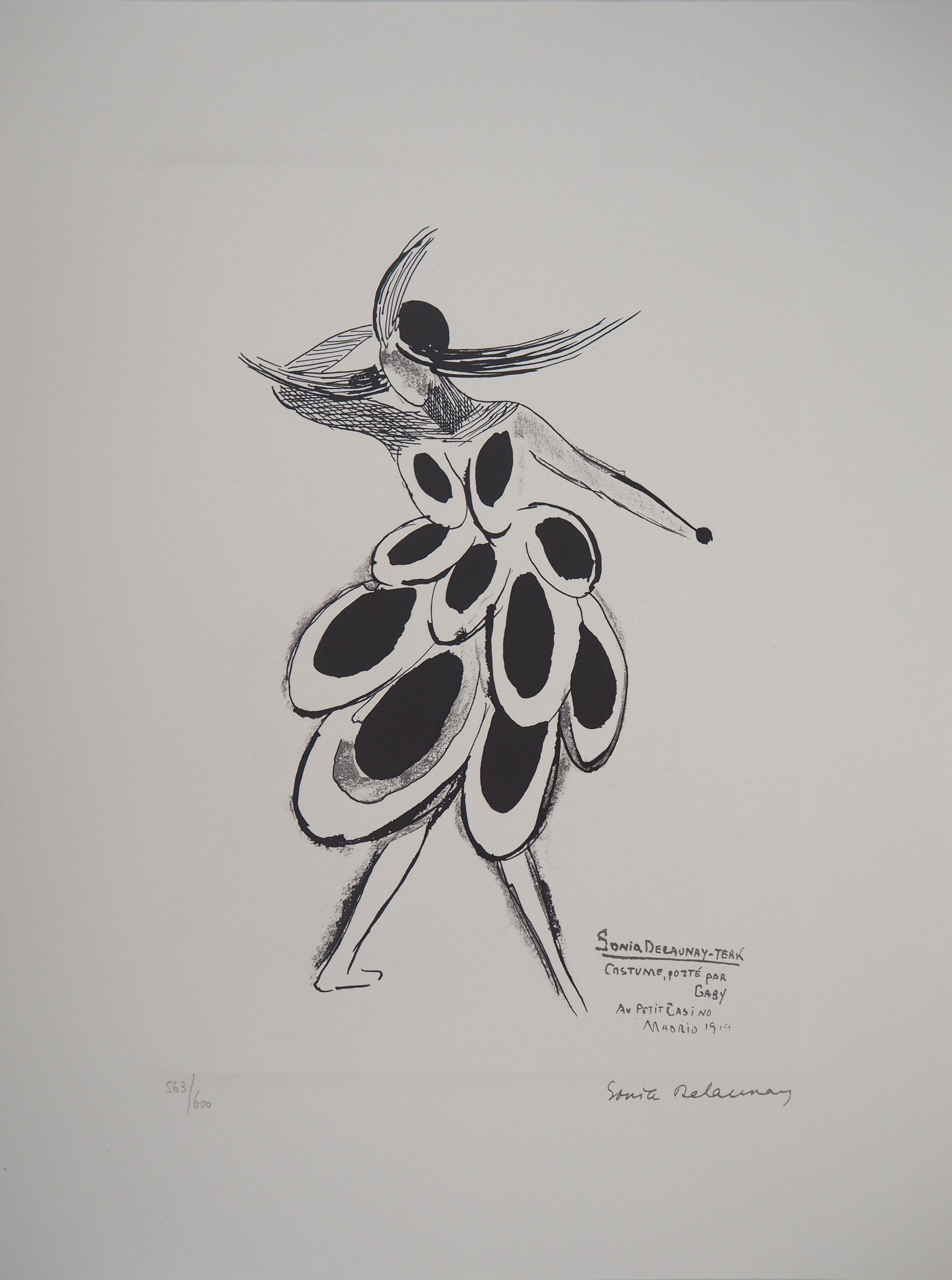 Espagne : Danseuse de flamenco - Lithographie (édition Artcurial) en vente 2