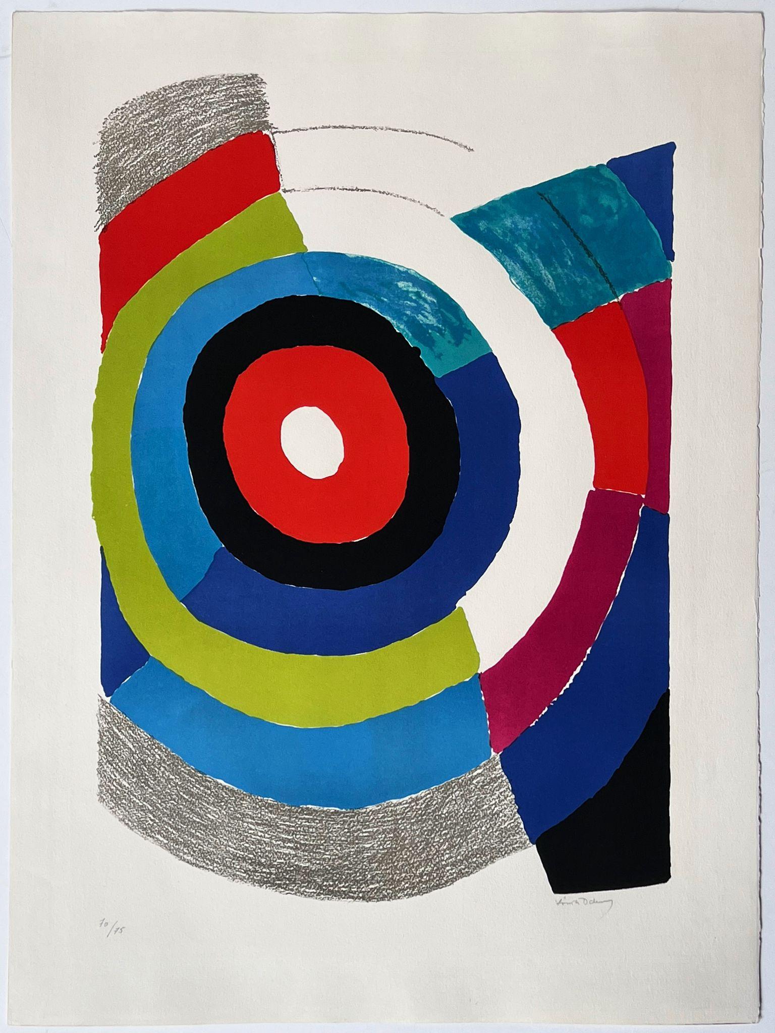 Objetivo - Print de Sonia Delaunay