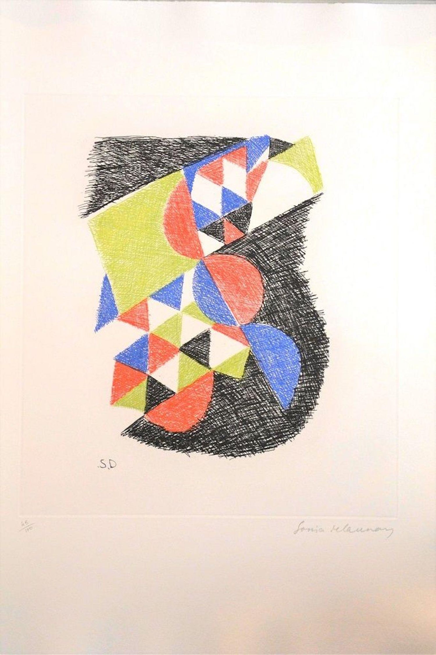 Sonia Delaunay Untitled Original Etching By Sonia Delaunay 1966 For Sale At 1stdibs Sonia Delaunay Untitled Original Etching By Sonia Delaunay 1966 For Sale At 1stdibs