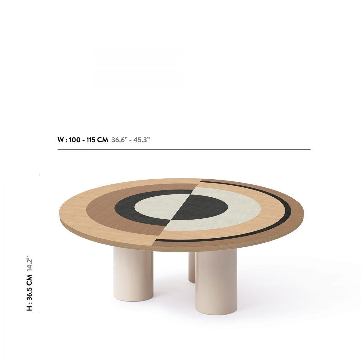 Moderne Table basse Sonia et Caetera M1 conçue par Thomas Dariel en vente