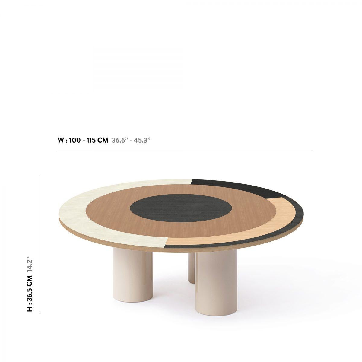 Moderne Table basse Sonia et Caetera M2 conçue par Thomas Dariel en vente
