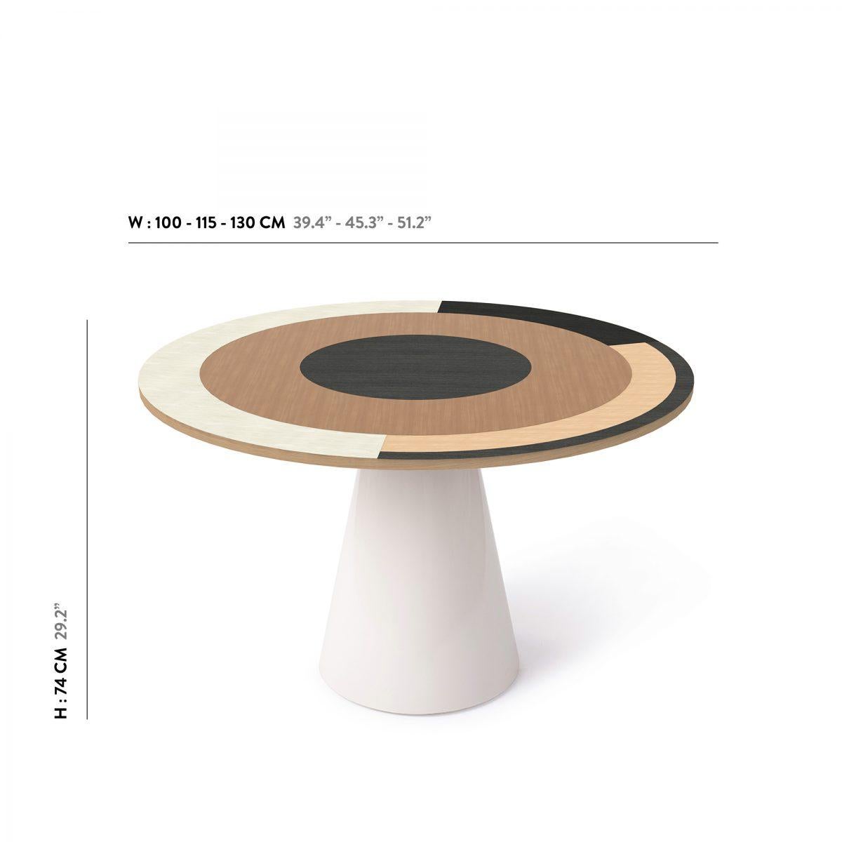 Modern Sonia et Caetera Dining Table M2 Designed by Thomas Dariel For Sale