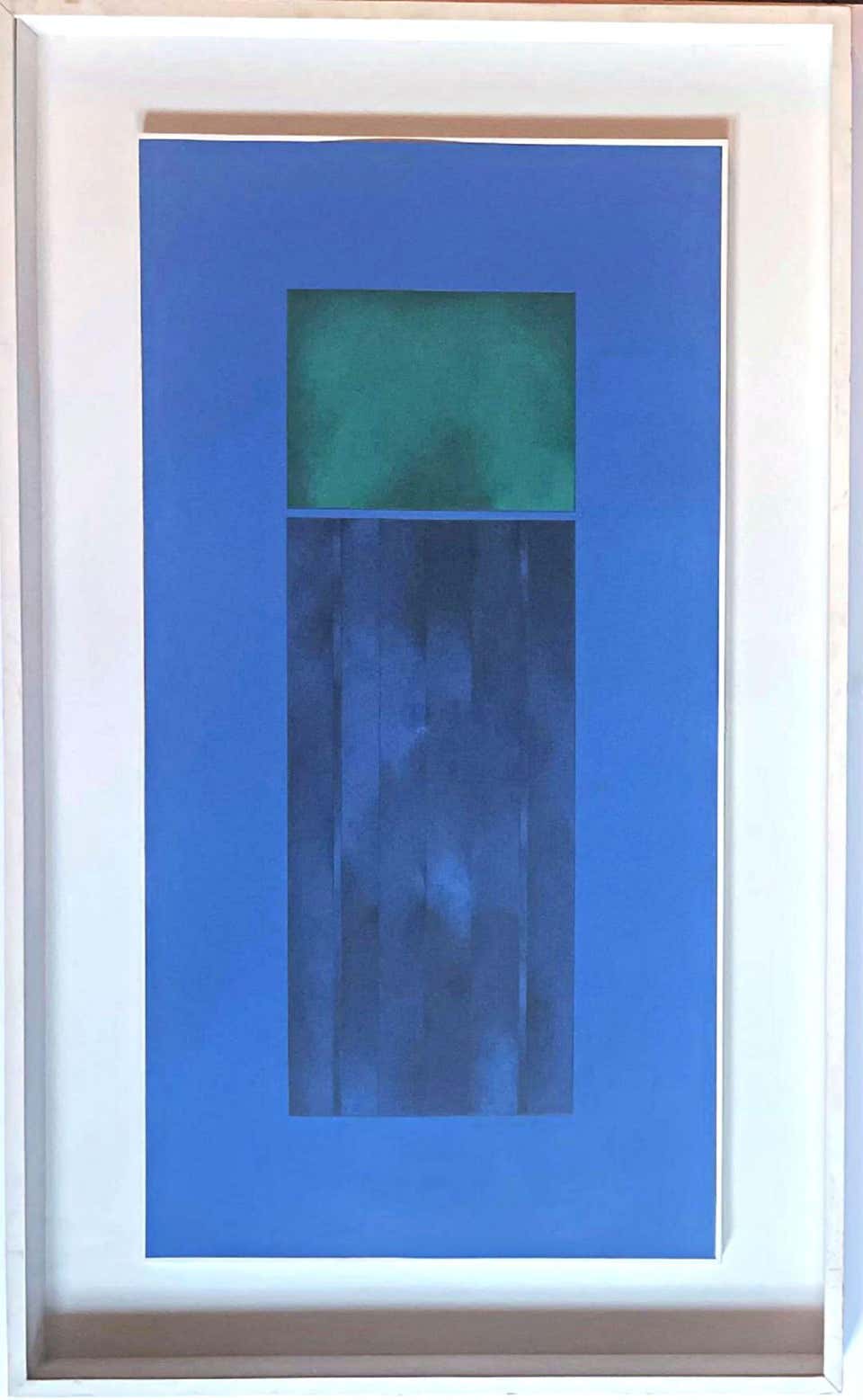 Sonia Gechtoff - Portico, painting on masonite, Signed, Ex- Andre Zarre, Framed