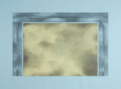 Vintage "Untitled" Sonia Gechtoff, Abstract Expressionist, Geometric, Architectural Work