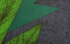 Tropiques, gravure géométrique abstraite de Sonia Gechtoff