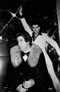 John Travolta Smiling at Studio 54 Fine Art Print