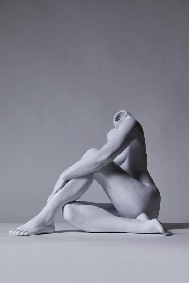 Sonia Pacheco Nude Sculpture - Ophelia (white)
