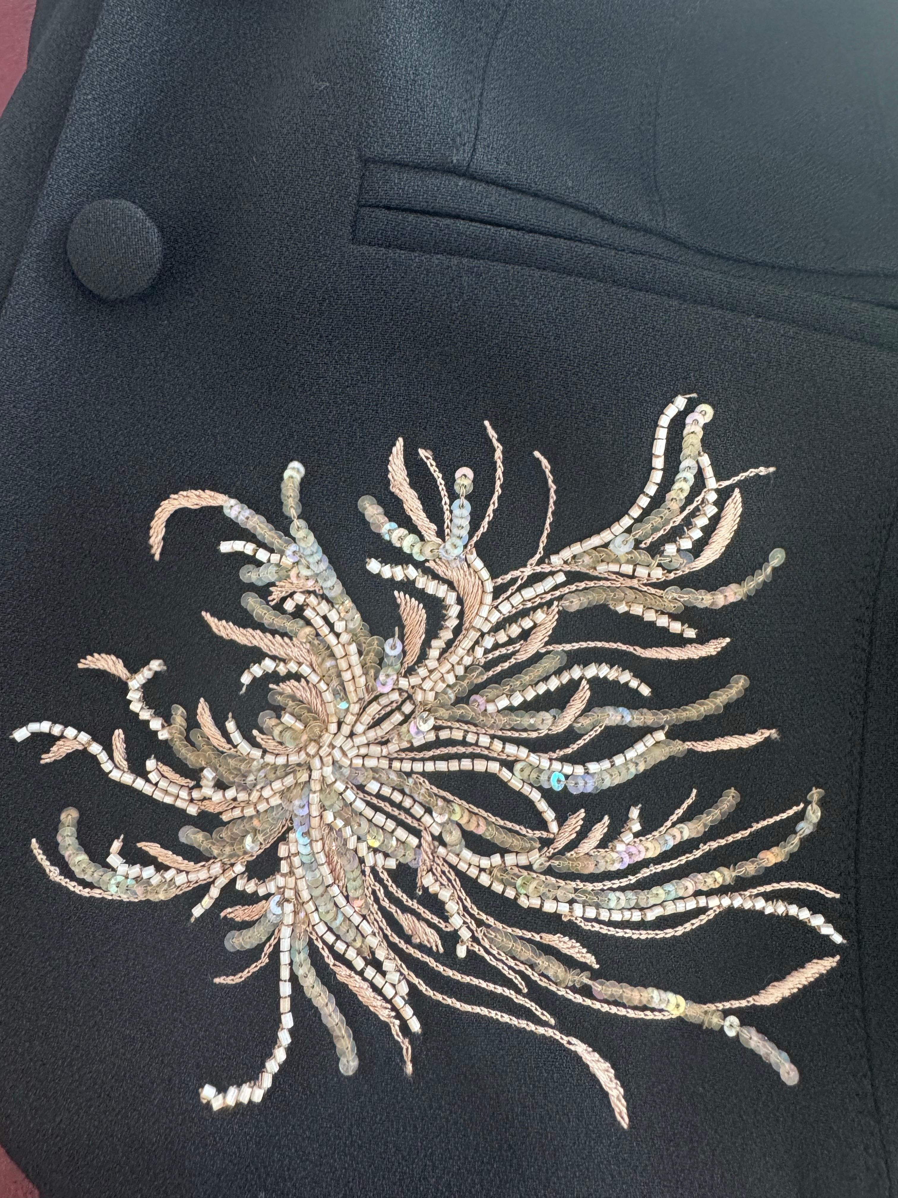 Set abito e blazer con perline di Sonia Rykiel in vendita 4