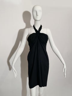 Sonia Rykiel Black Halter Dress