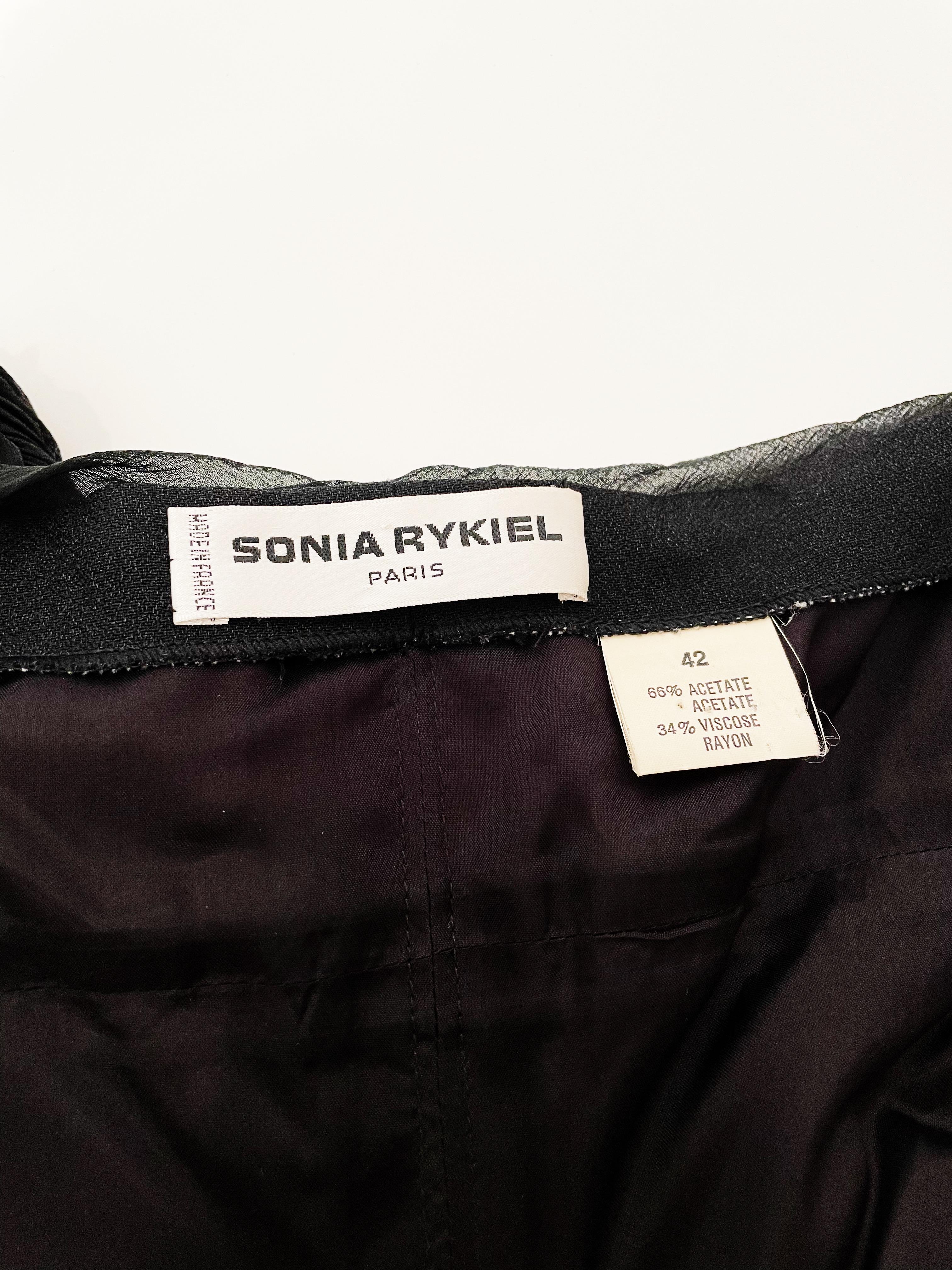 Sonia Rykiel Black Halter Dress  For Sale 3