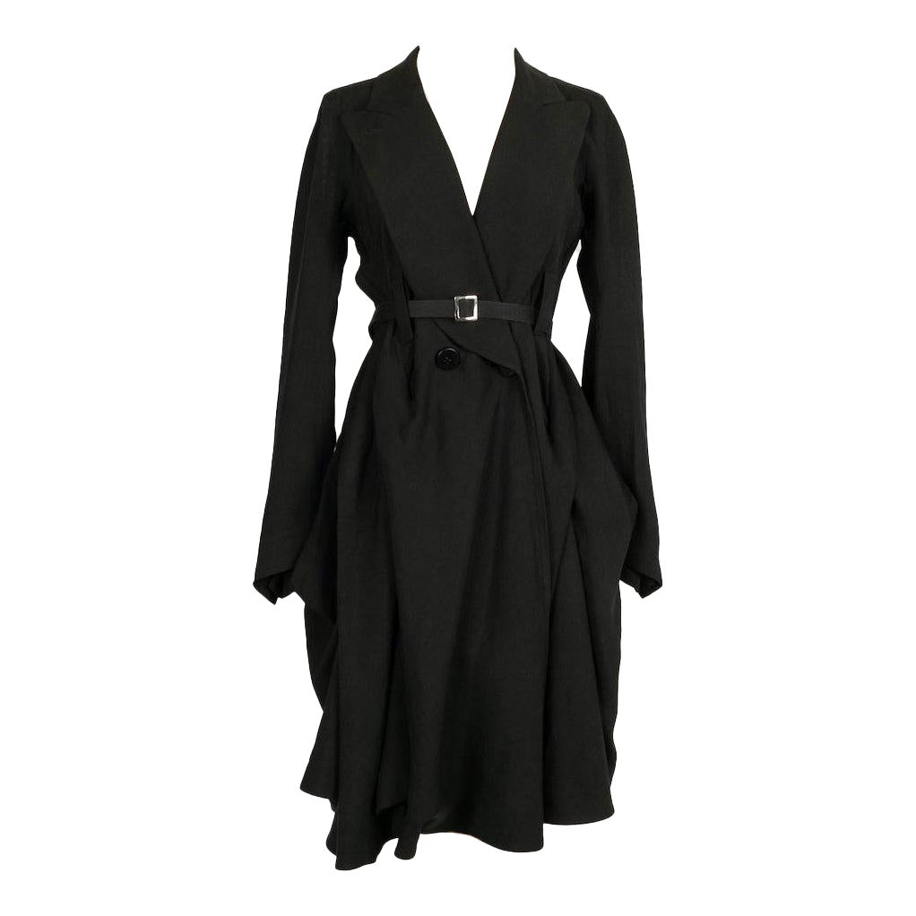 Sonia Rykiel Chaqueta/Vestido de lino negro