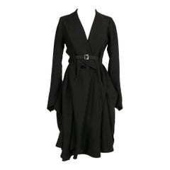 Sonia Rykiel Chaqueta/Vestido de lino negro