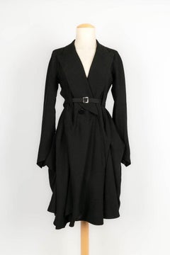 Sonia Rykiel Black Linen Jacket/Dress