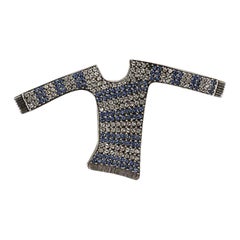 Sonia Rykiel Brooch in Silver Metal and Rhinestone