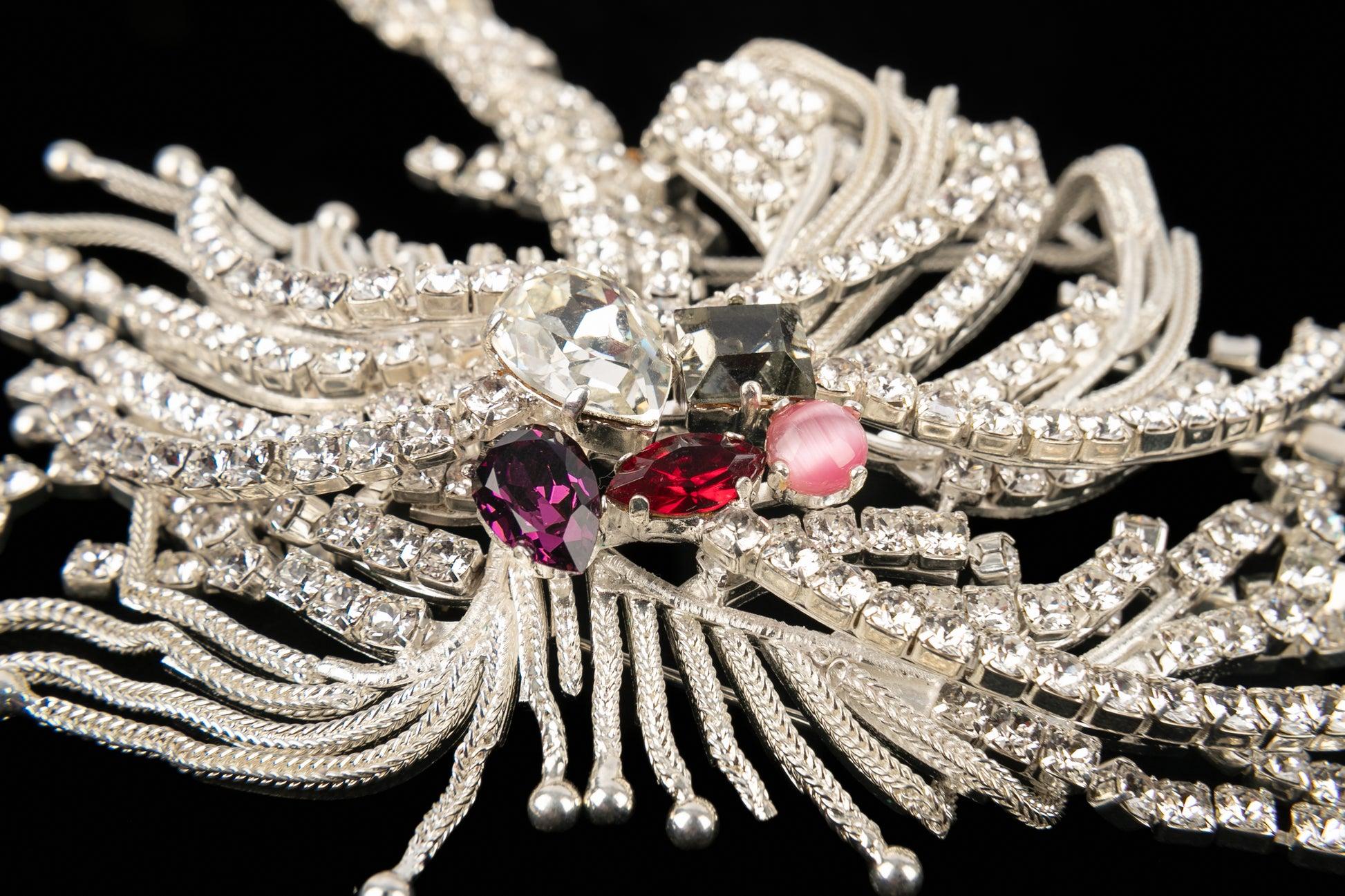 Sonia Rykiel Spilla 'Albero di palma' in vendita 1