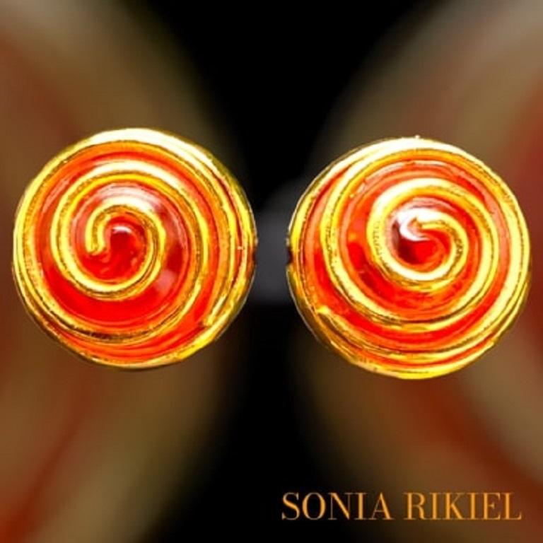 SONIA RYKIEL earrings For Sale