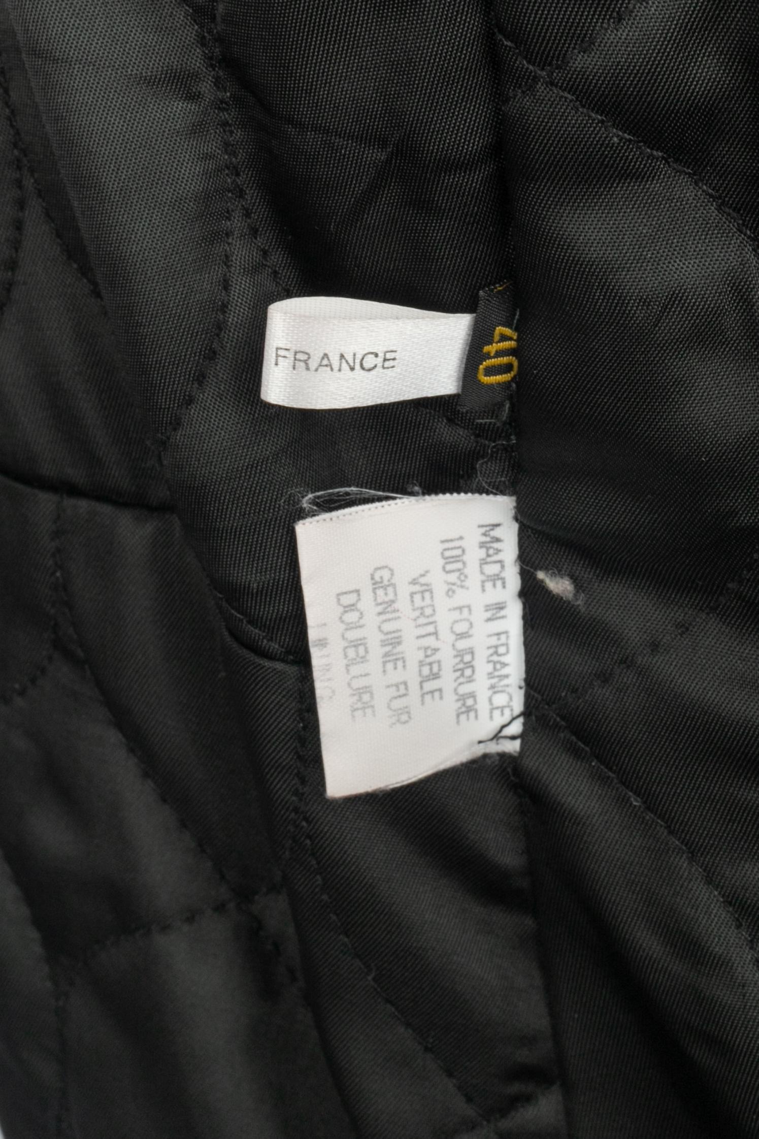 Cappotto di pelliccia Sonia Rykiel in vendita 8