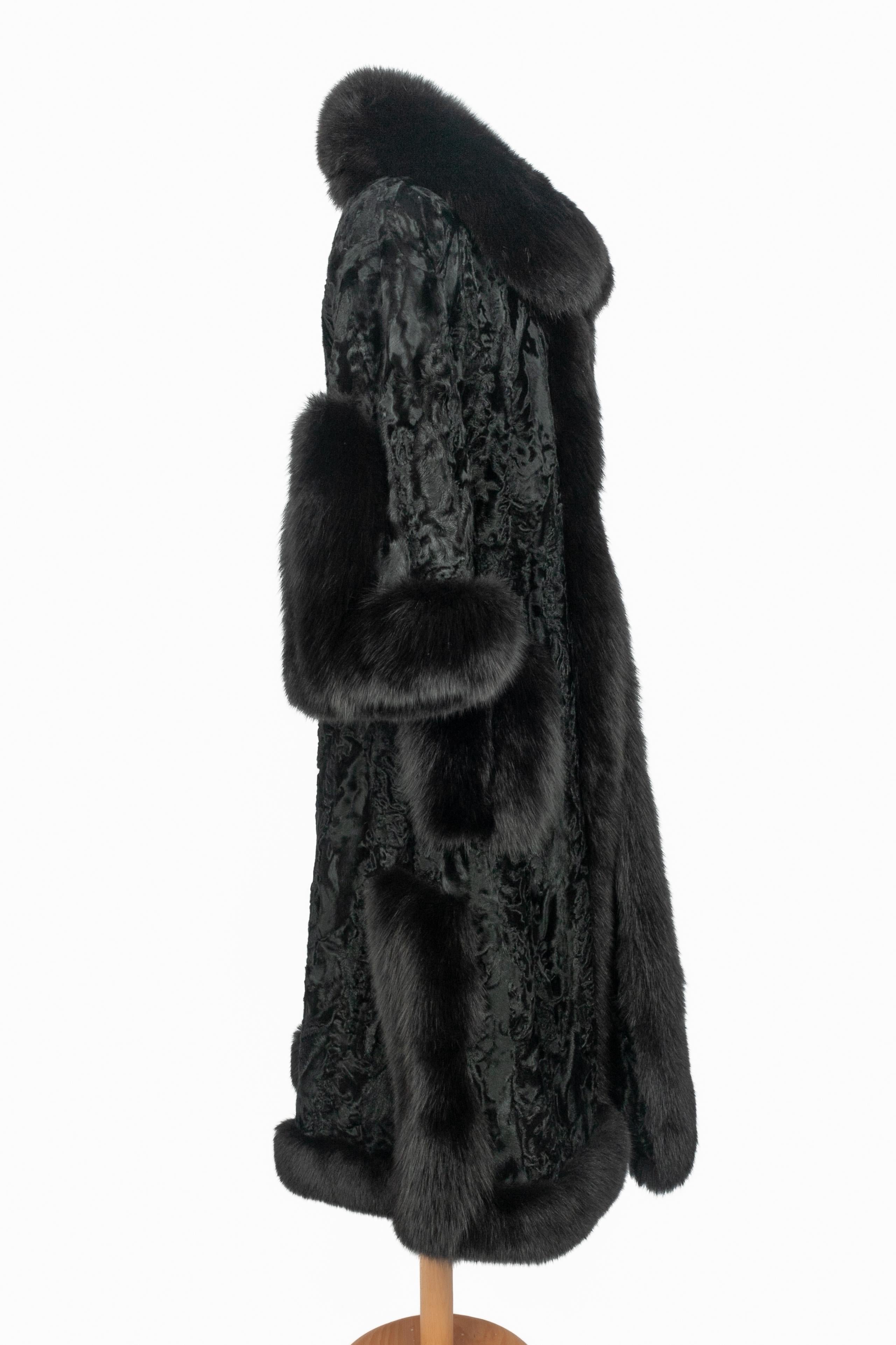 Cappotto di pelliccia Sonia Rykiel In condizioni ottime in vendita a SAINT-OUEN-SUR-SEINE, FR