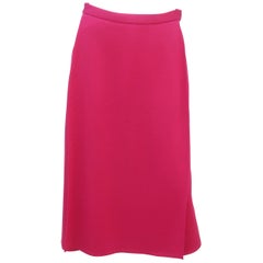 Sonia Rykiel Hot Pink Culottes Skirt, 1980's