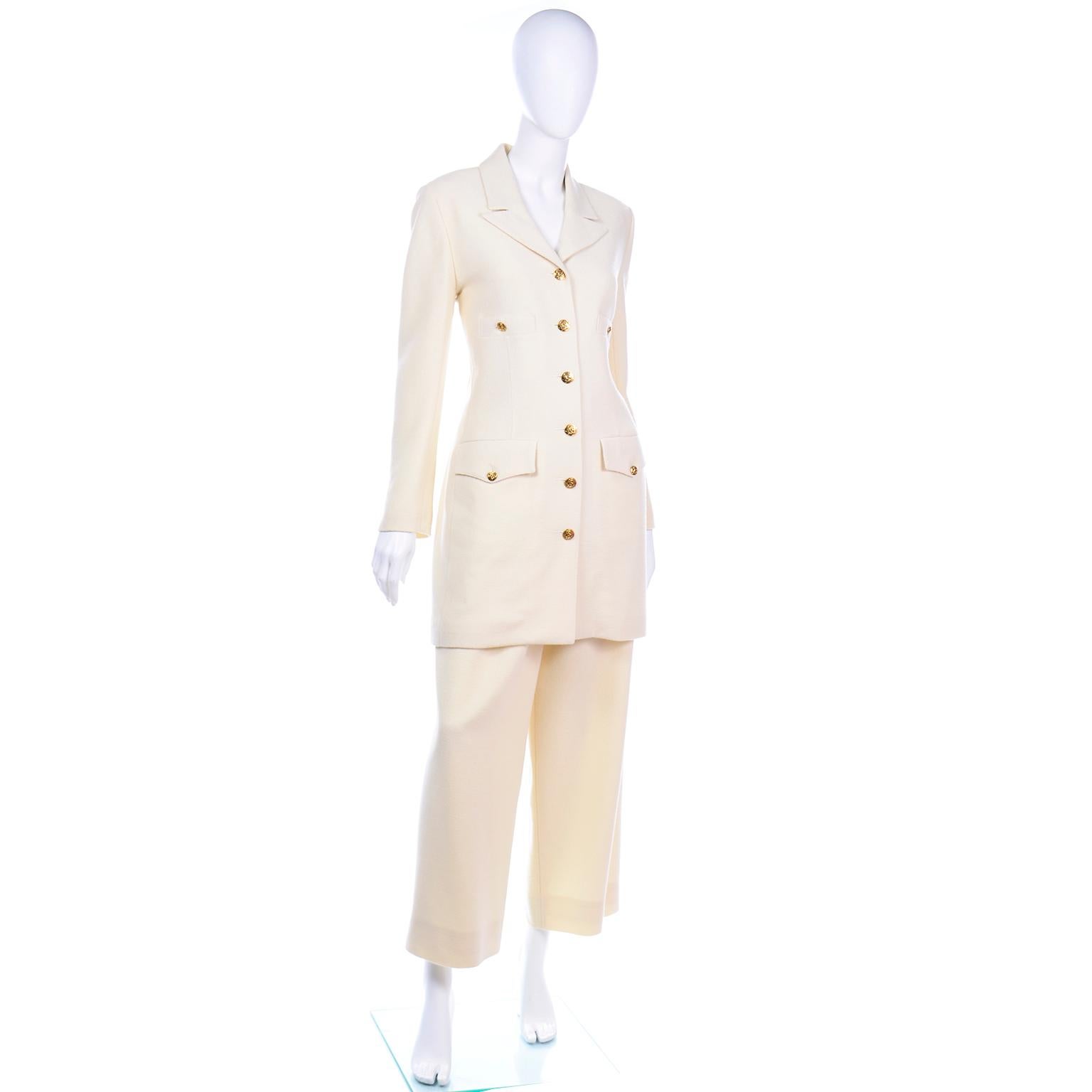 ivory suit jacket