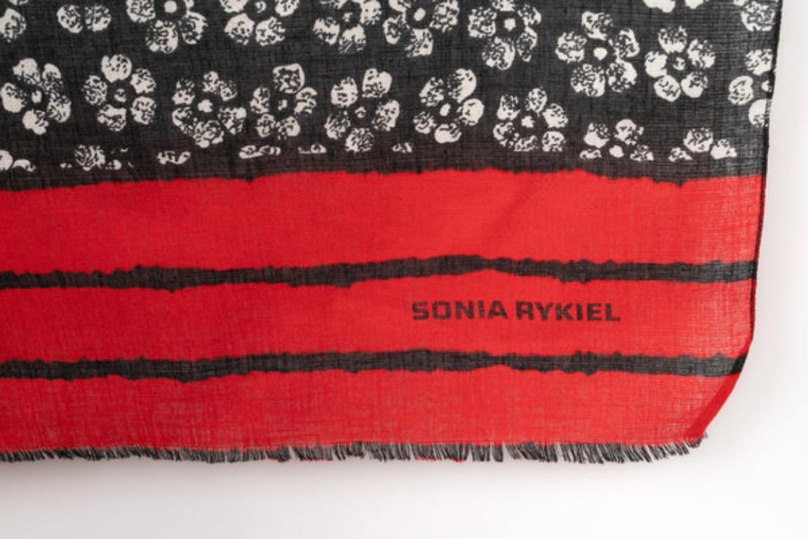 Sonia Rykiel Large Cotton Stole For Sale 1