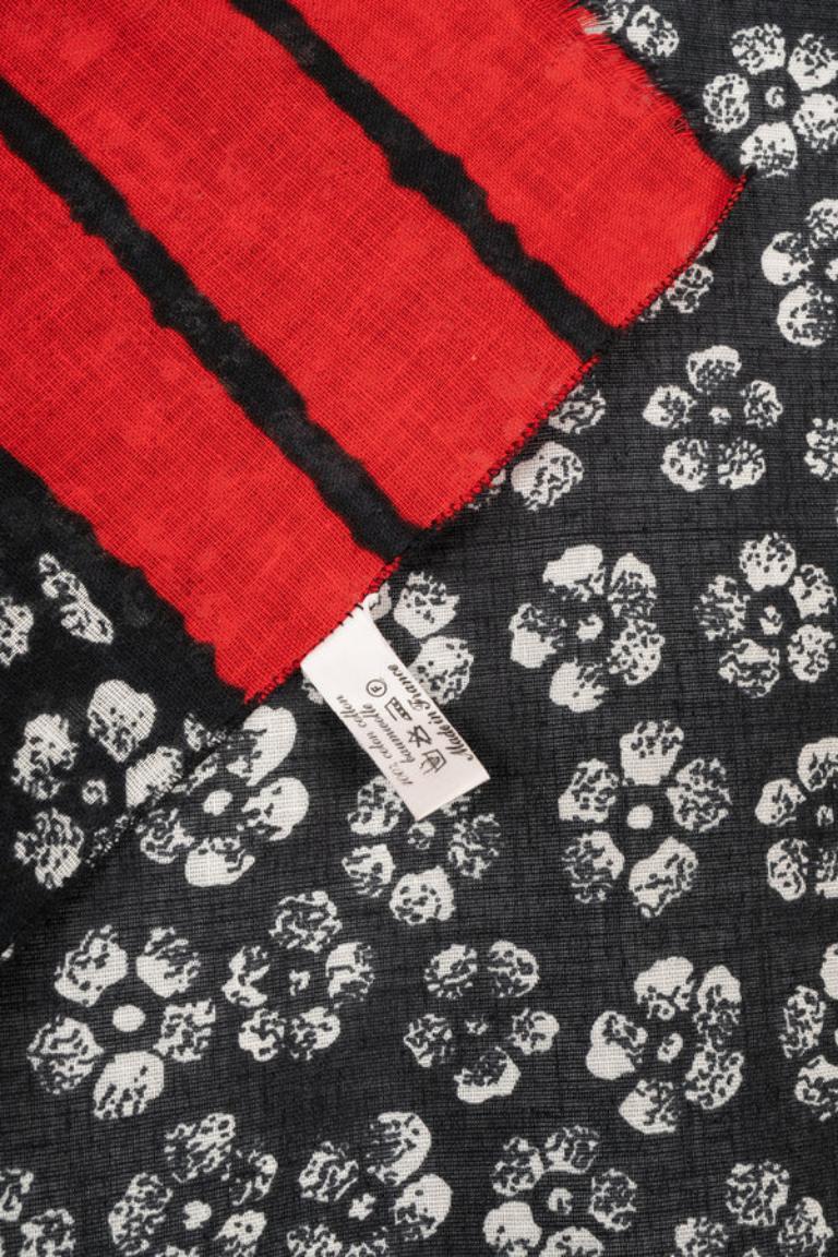 Sonia Rykiel Large Cotton Stole For Sale 2