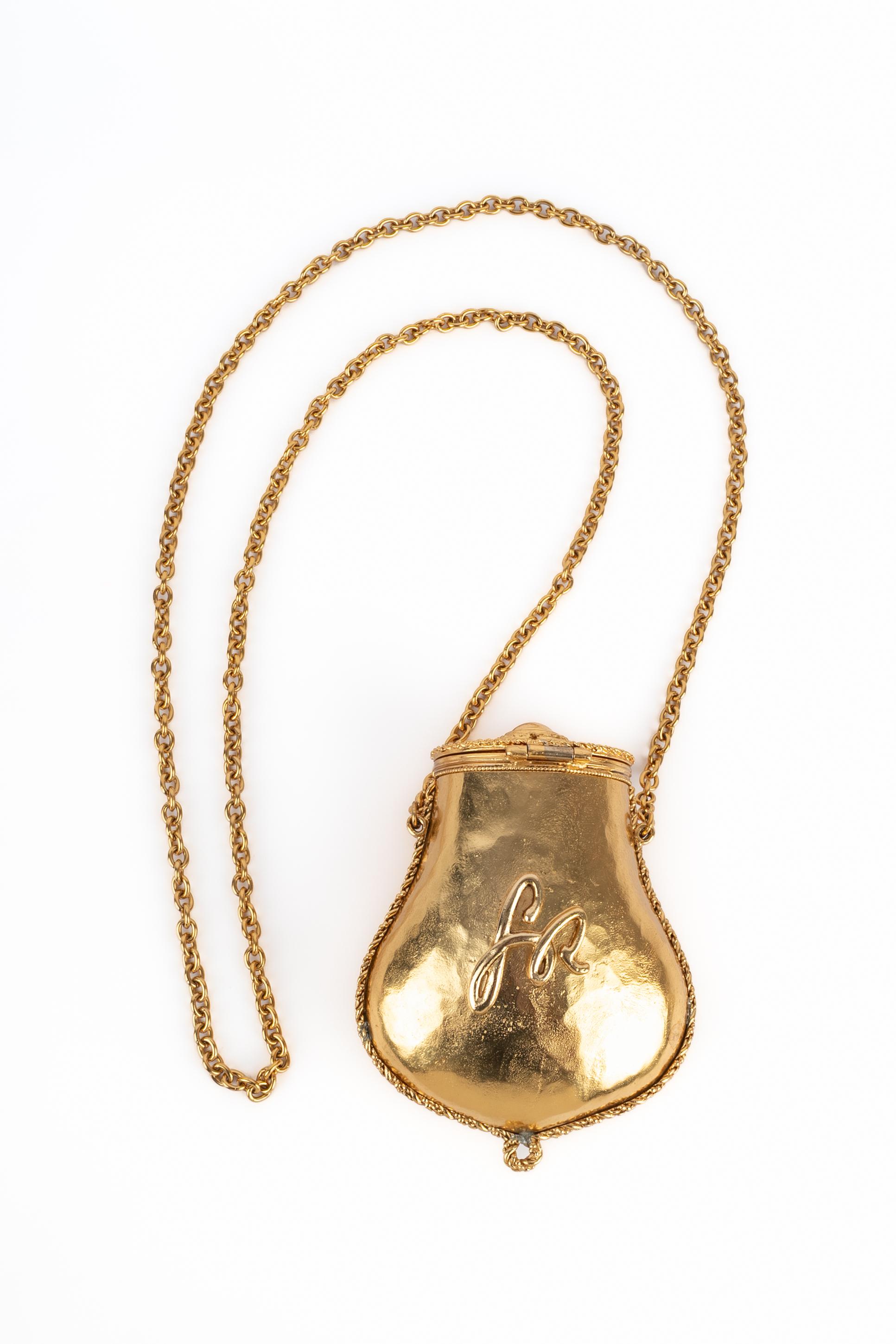 Beige Sonia Rykiel minaudiere bag For Sale