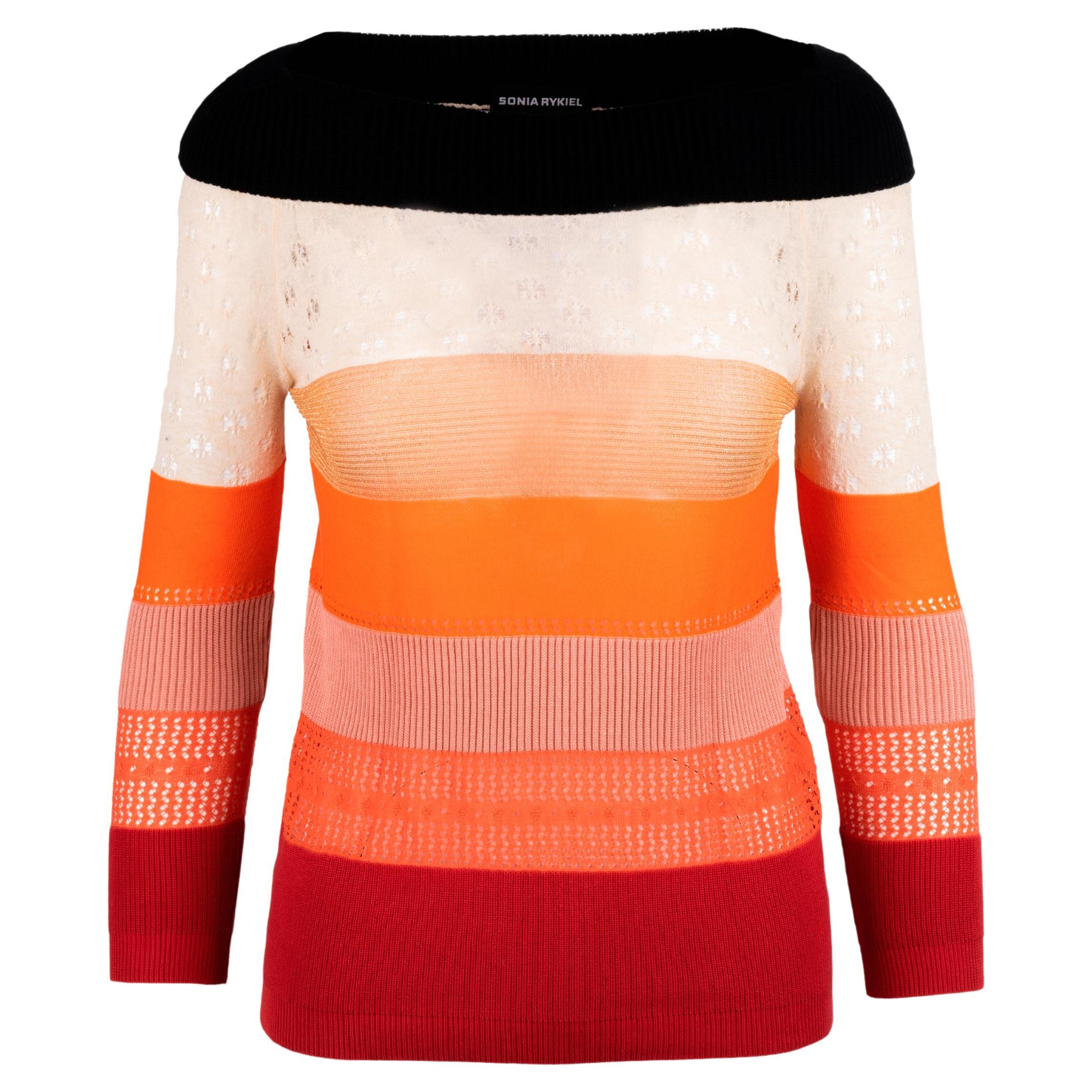 Sonia Rykiel Multicolour Sweater For Sale