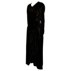 Sonia Rykiel Paris - Robe en velours écrasé