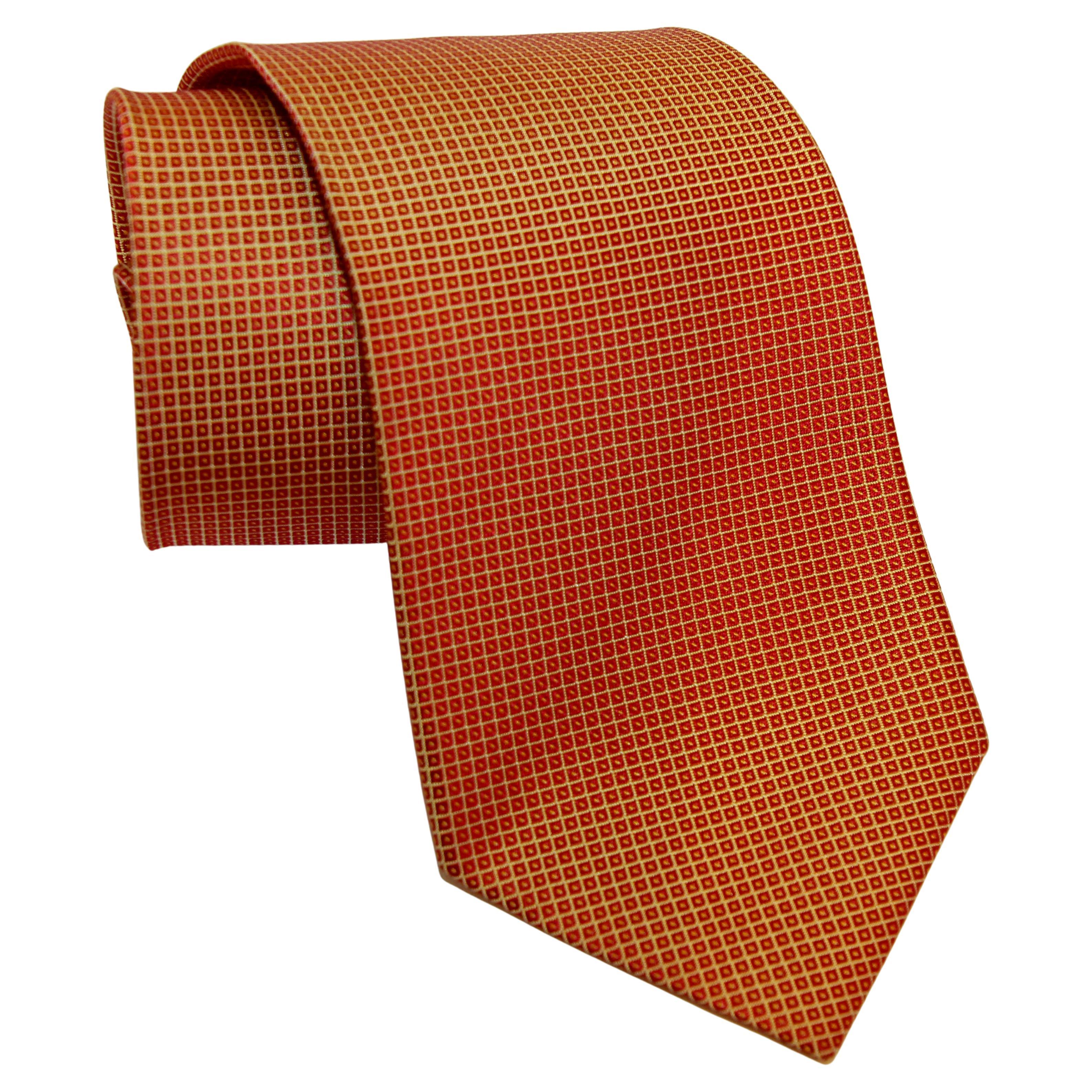 GIORGIO ARMANI Abstract Silk Tie Made in Italy For Sale at 1stDibs