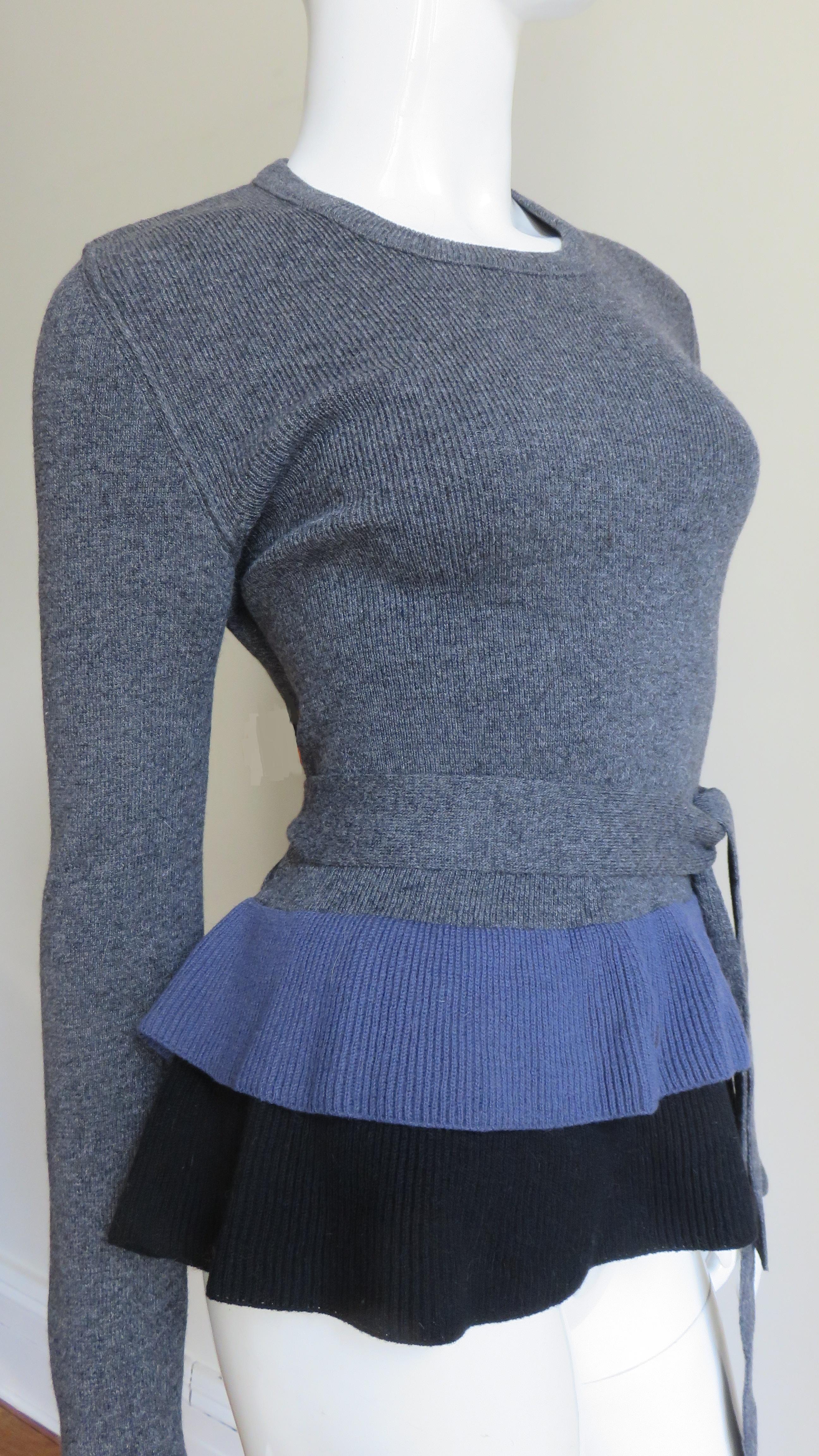 Sonia Rykiel Color Block Sweater 4