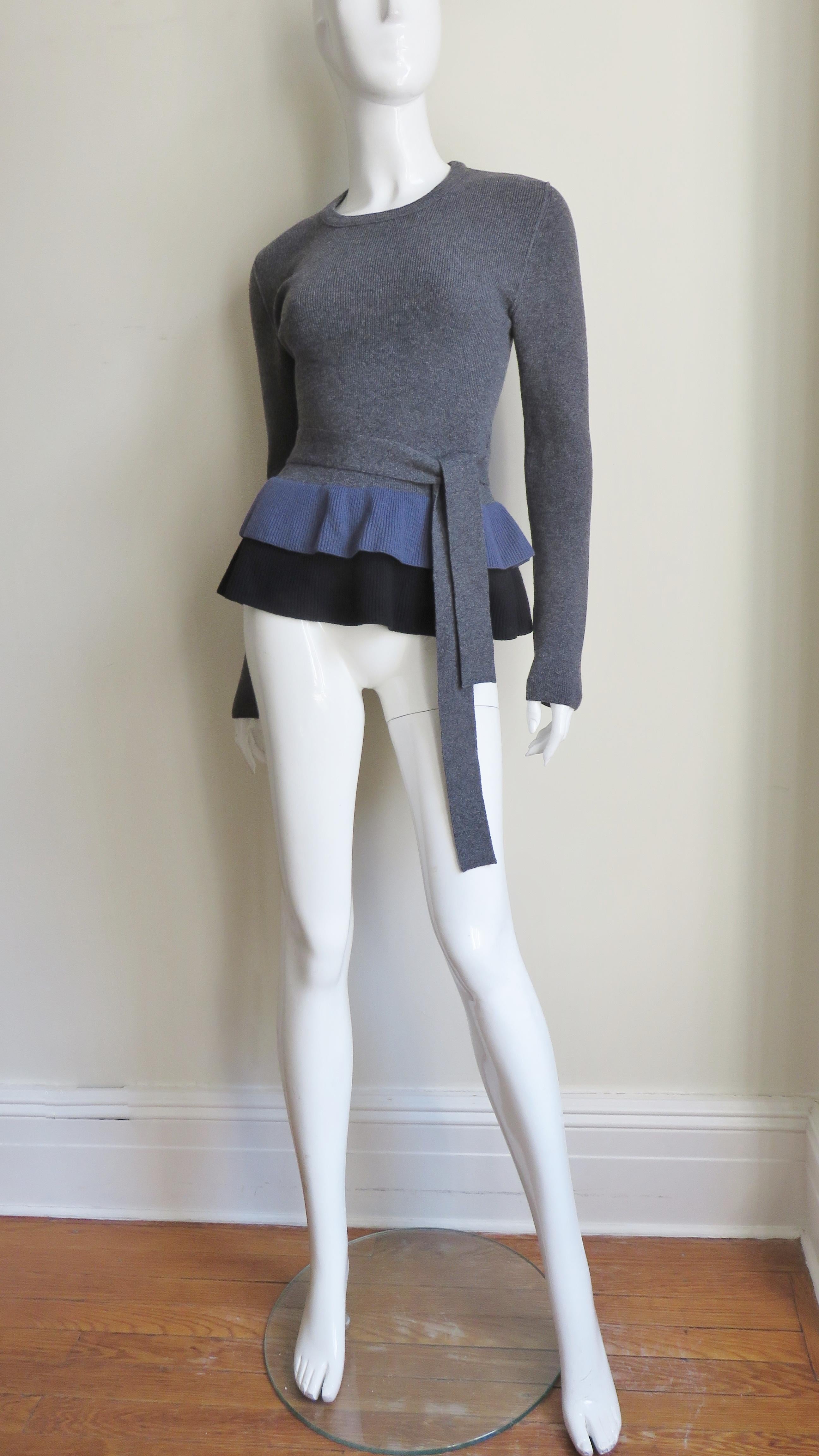 Sonia Rykiel Color Block Sweater 5