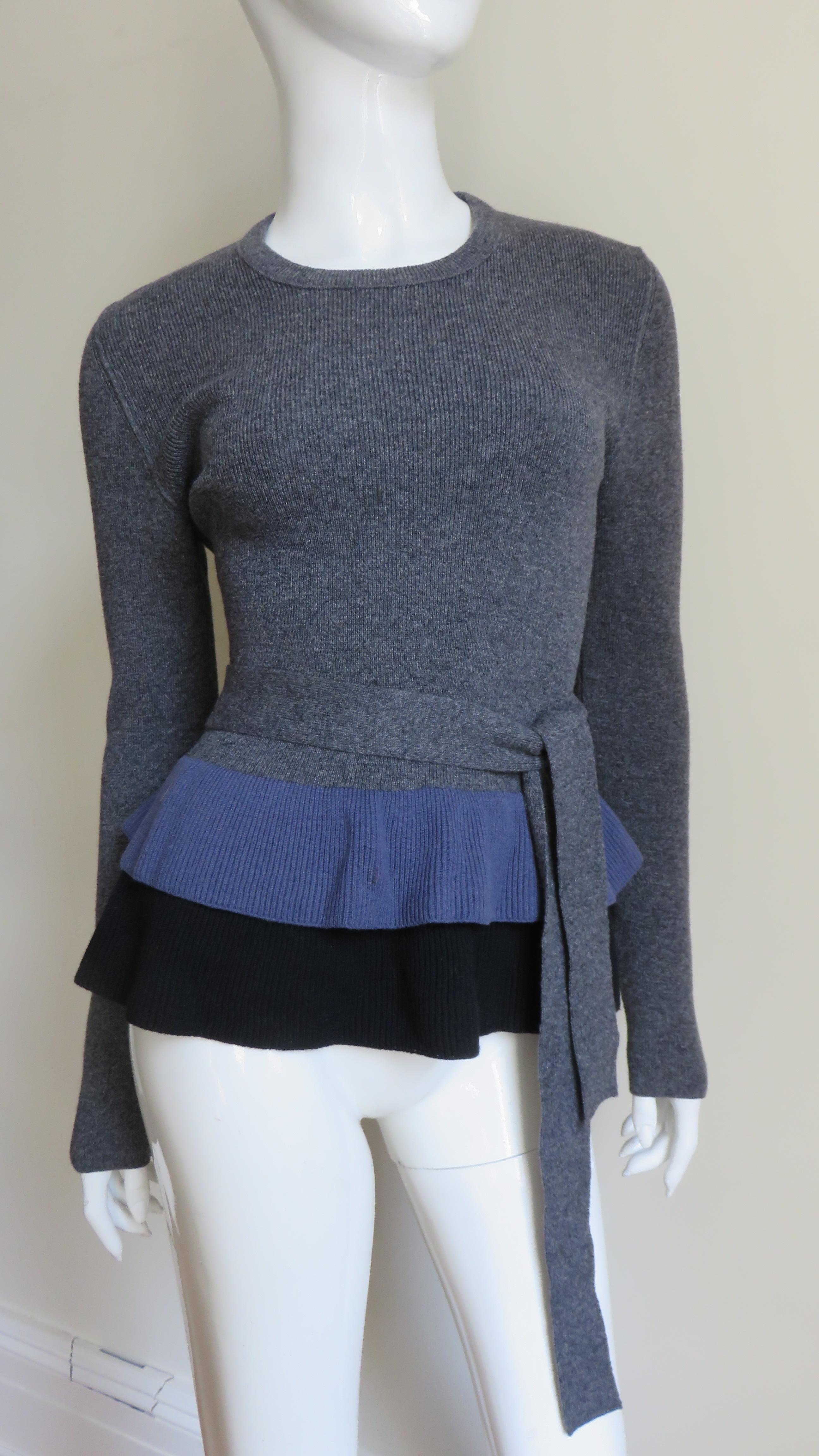 Women's Sonia Rykiel Color Block Sweater