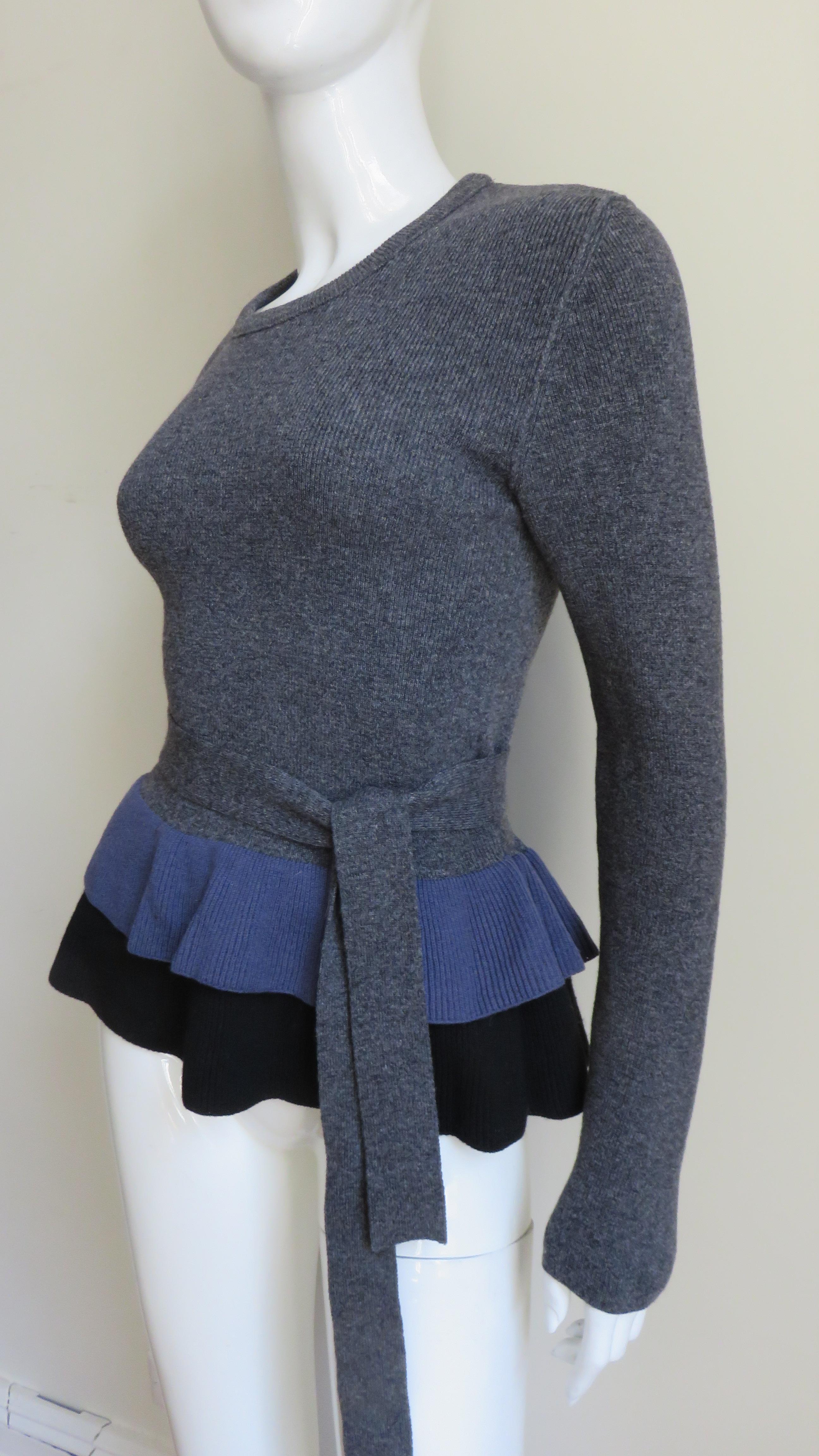 Sonia Rykiel Color Block Sweater 2