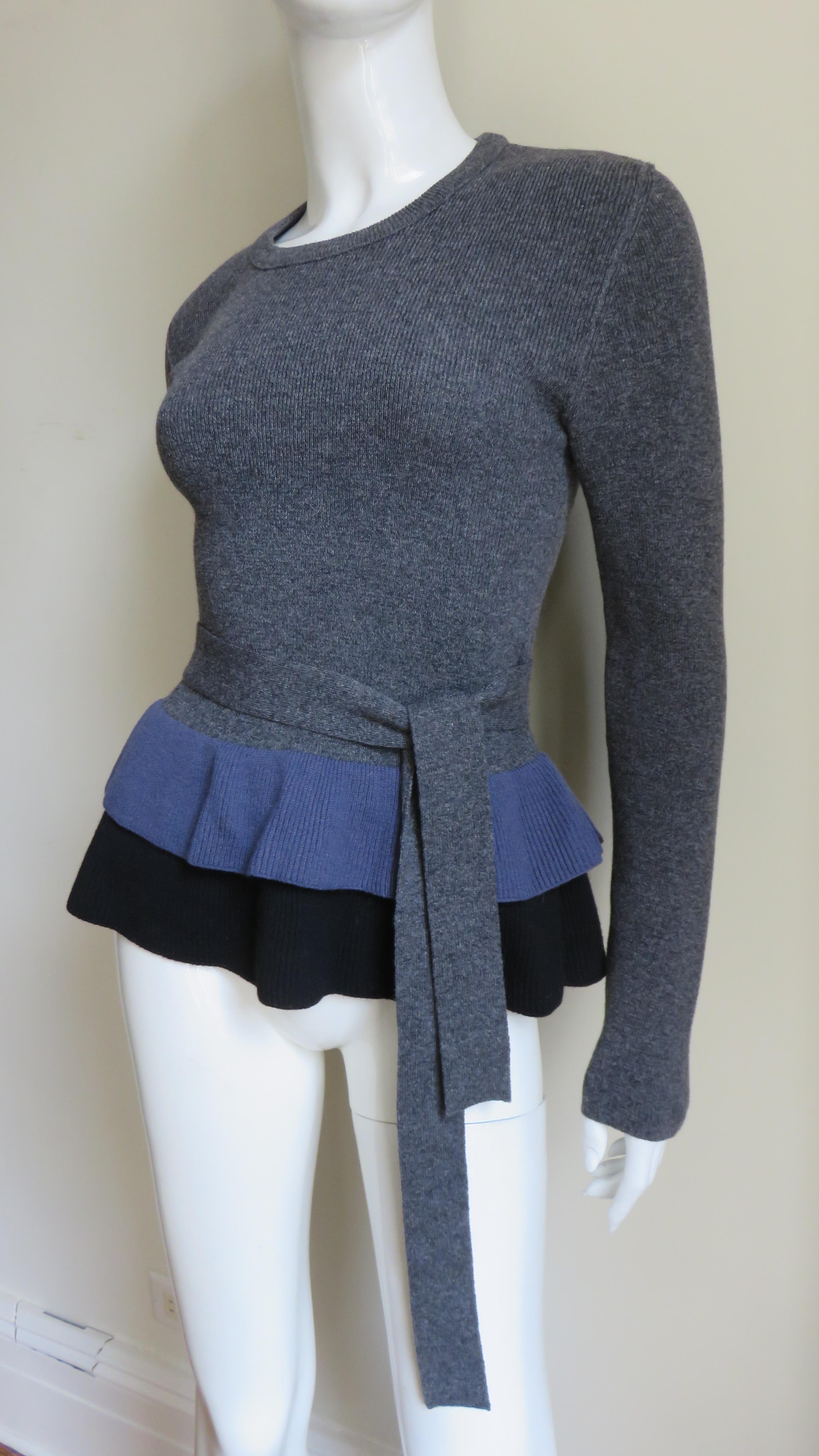 Sonia Rykiel Color Block Sweater 1