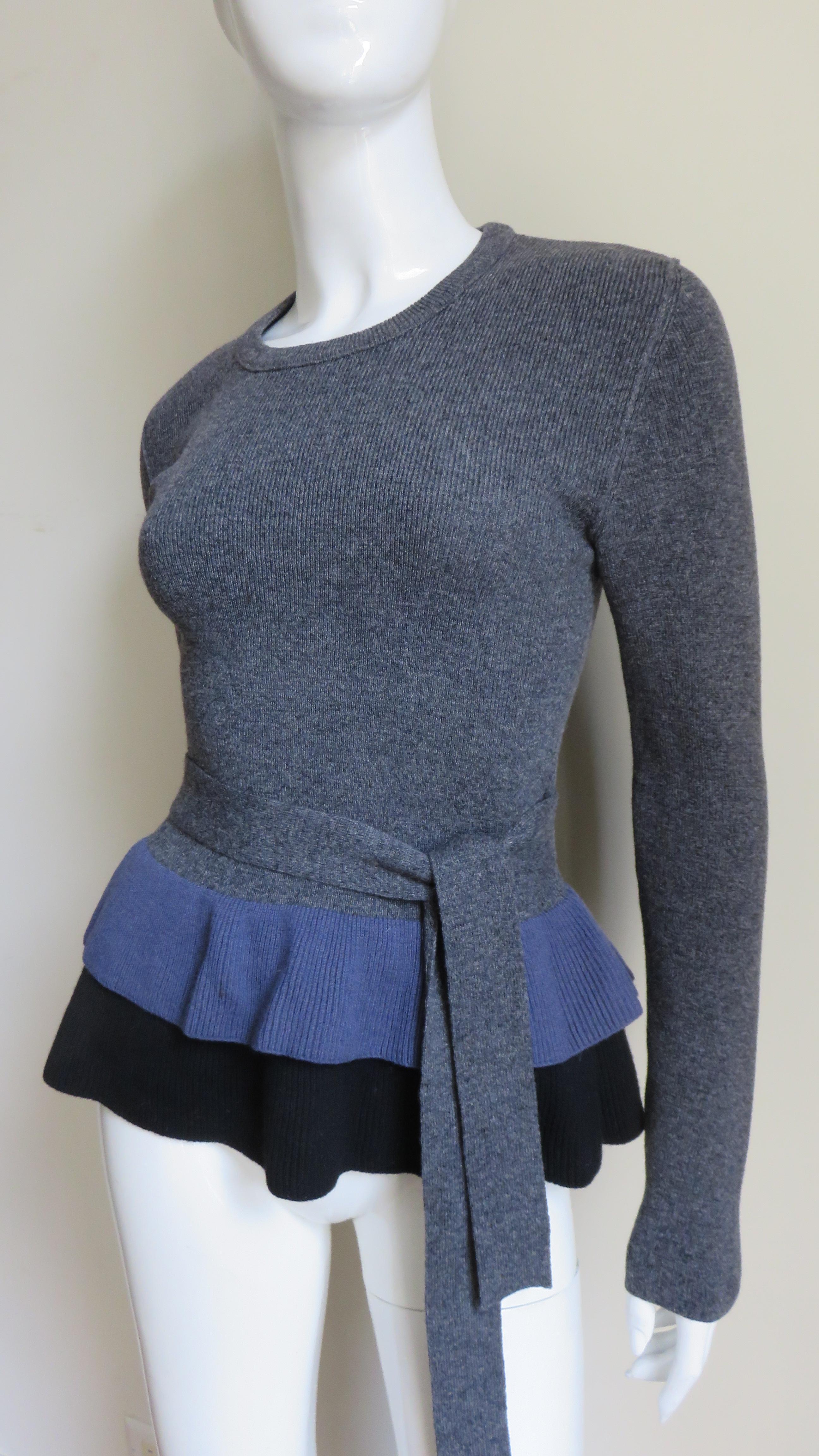 Sonia Rykiel Color Block Sweater 3