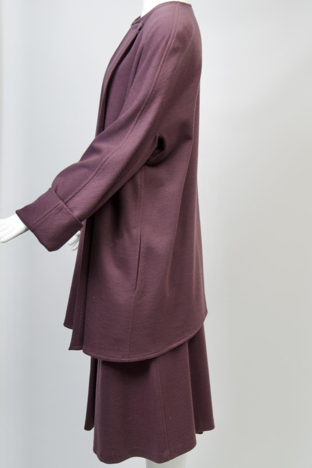 Abito in maglia prugna Sonia Rykiel in vendita 2