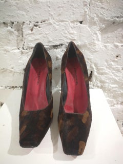 Sonia Rykiel Pony Hair Decollete