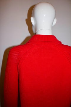 Sonia Rykiel Red Cardigan