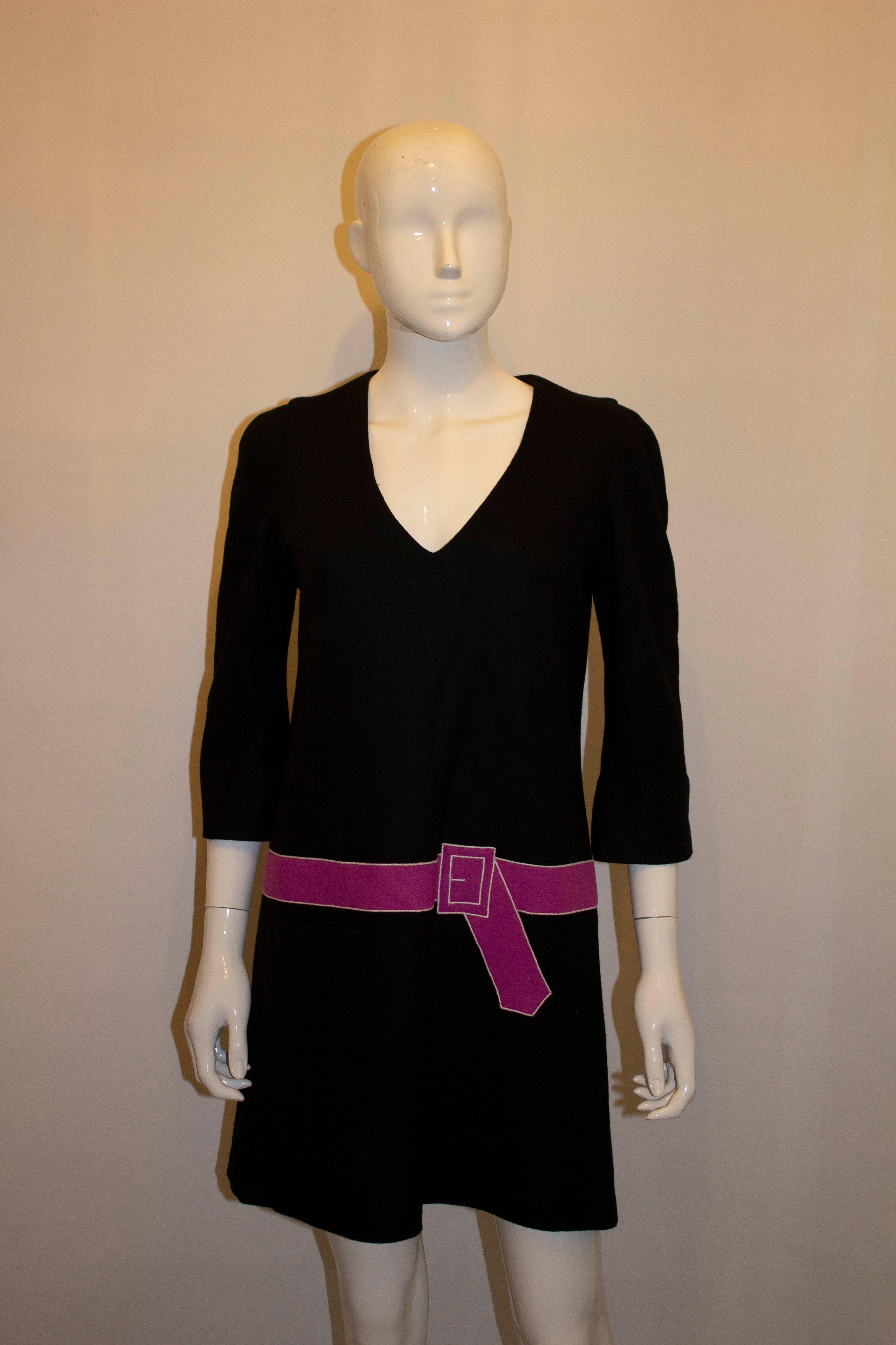 shift dress with belt