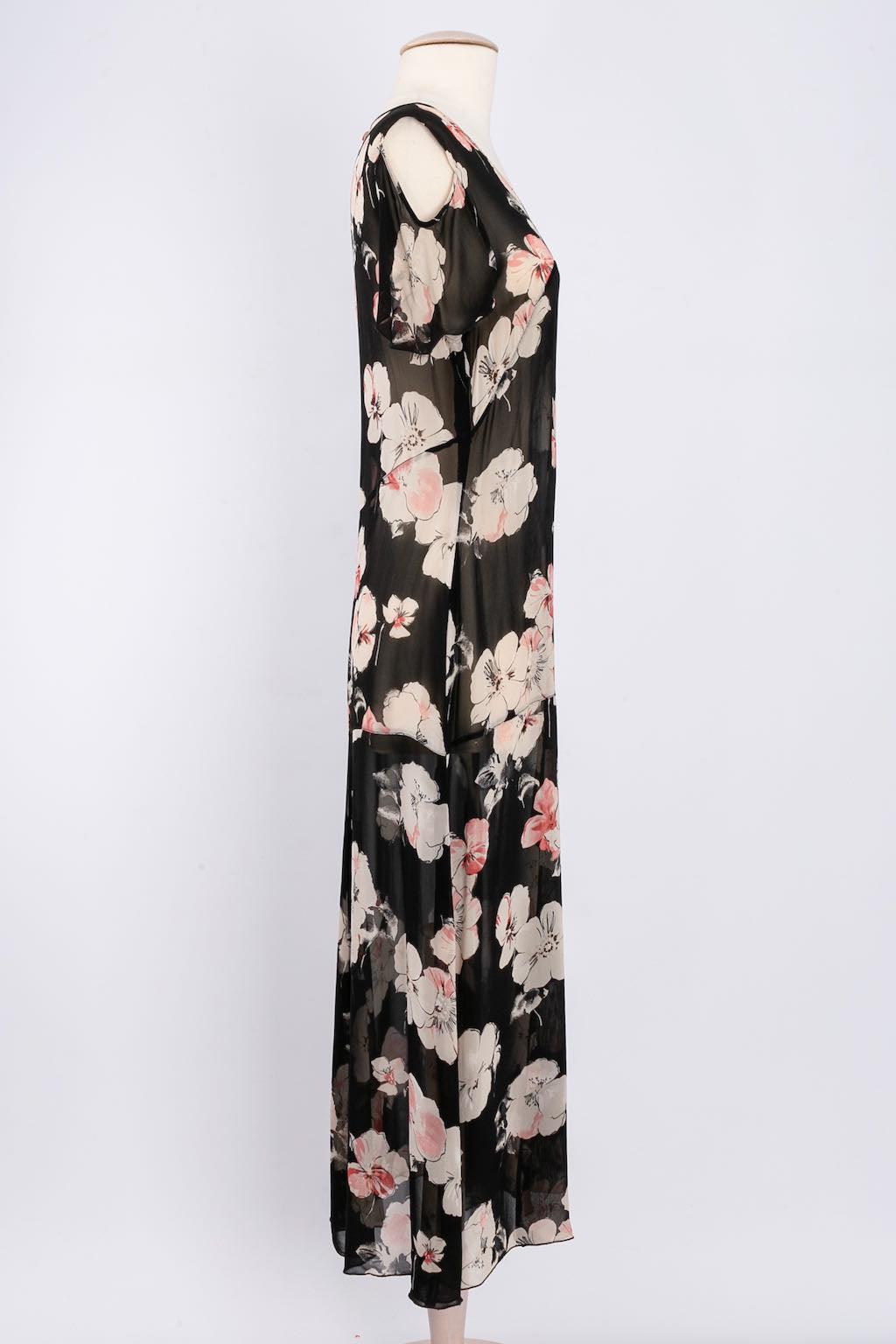 Women's Sonia Rykiel Silk Dress, Size 38FR For Sale