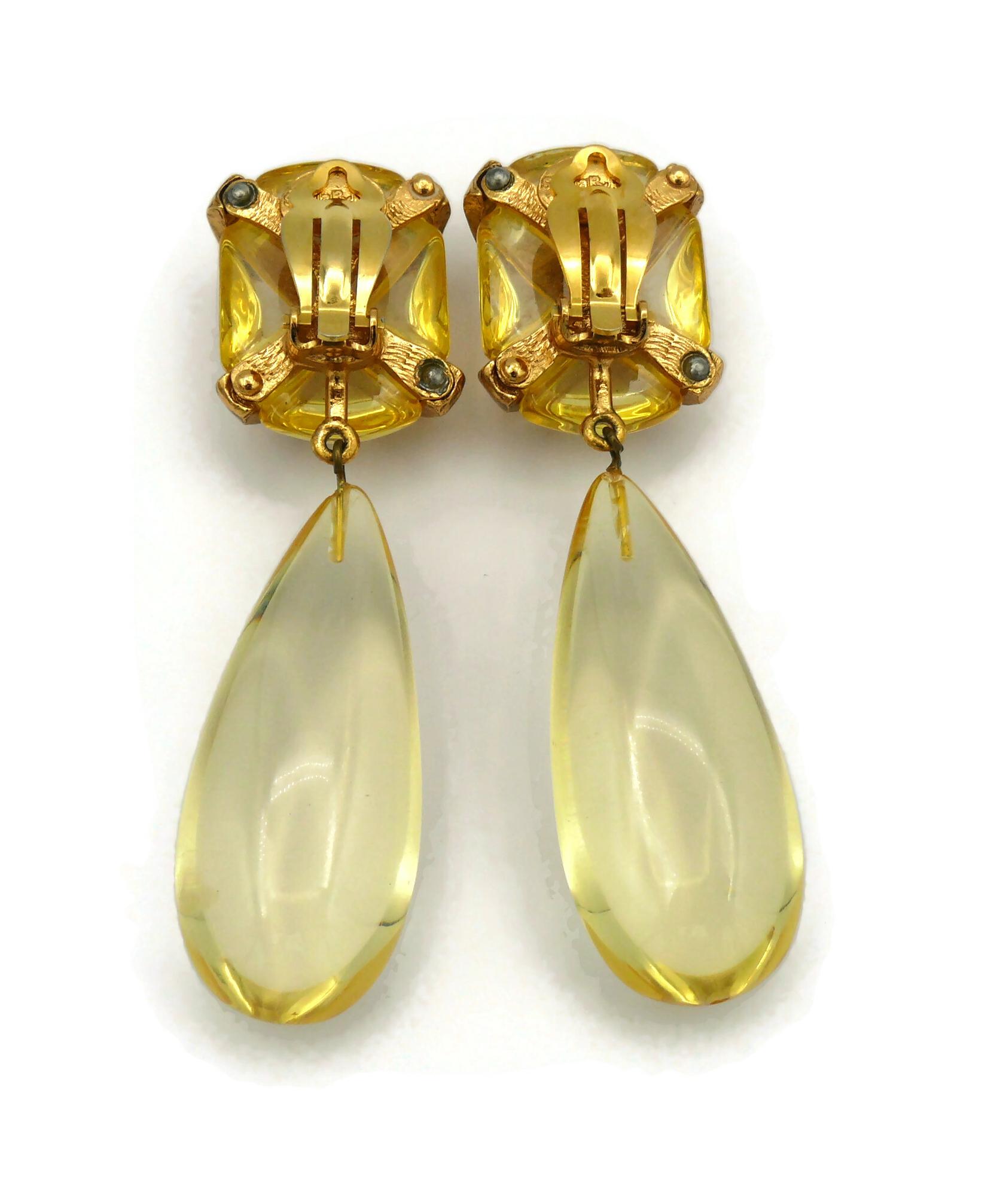 Women's SONIA RYKIEL Vintage Dangling Earrings For Sale