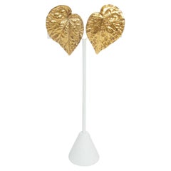 Pendientes Hoja Vintage Sonia Rykiel