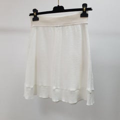 Sonia Rykiel Whight Knitted Mini Dress Sz.38