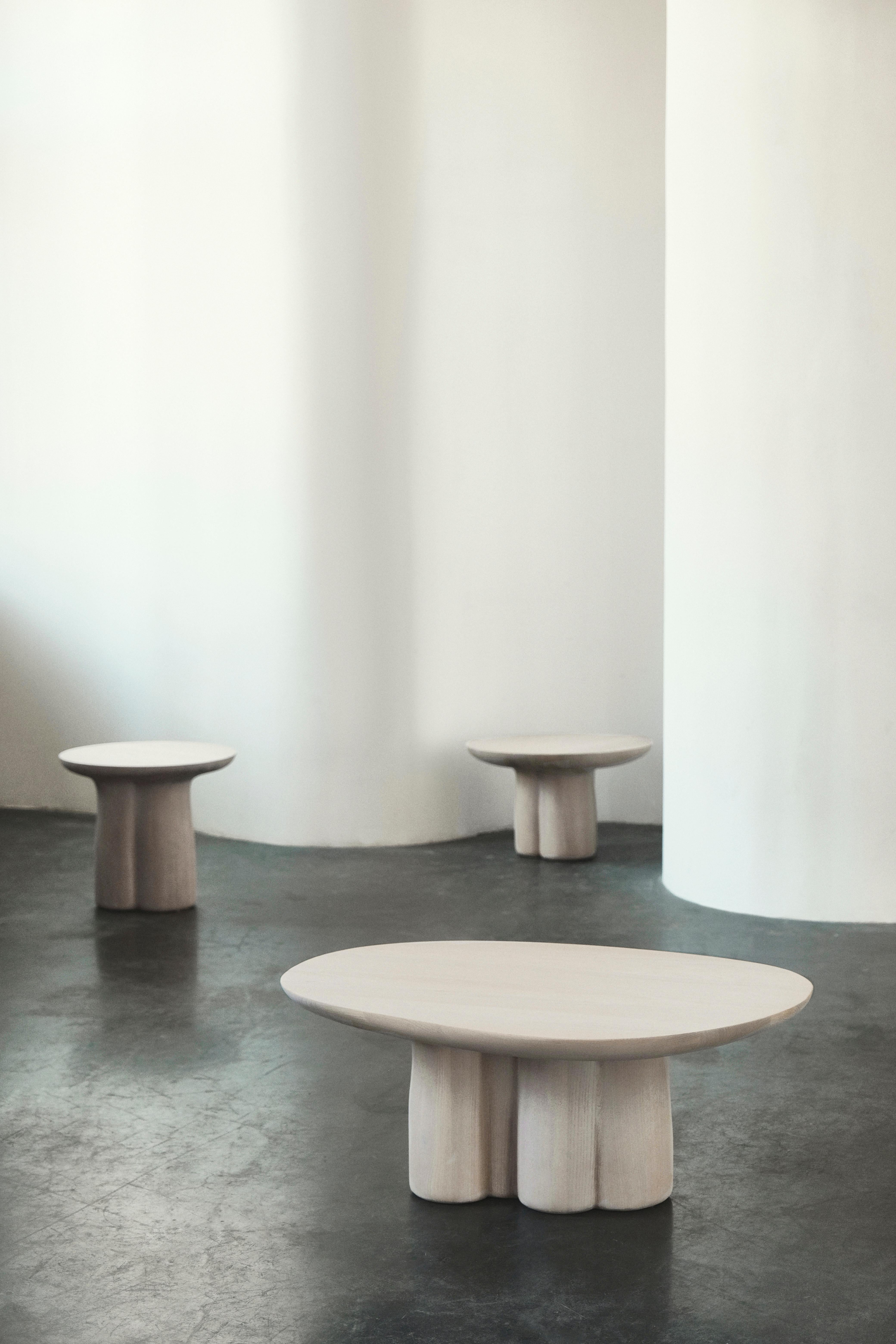Bois SONIAH Table basse ovale en vente