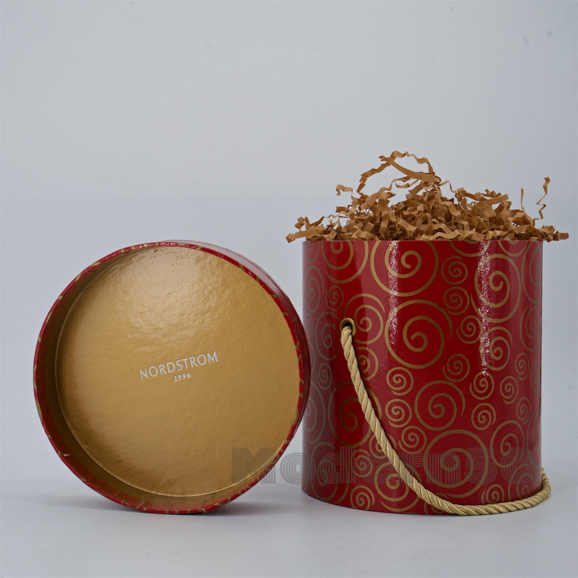 Sonja Blomdahl Nordstrom Weihnachtsschmuck-Kunstglas-Blumenkugel, Spiral (amerikanisch) im Angebot