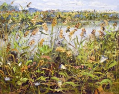 In de bush of Lochem - 21st Century Contemporary impressionist landscape
