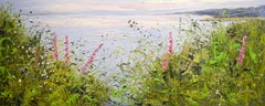 In My Heart, Contemporary Oil on Canvas Landscape Painting, Framed, 21st Century