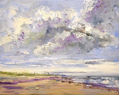 Last day - 21st Century Contemporary impressionist landscape Paintin